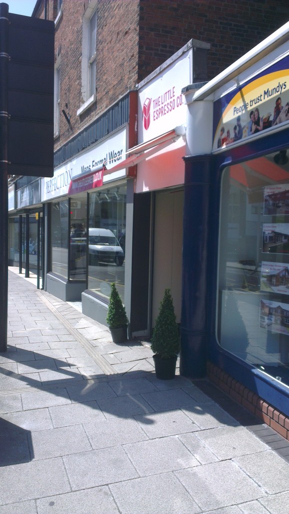 The Little Espresso Shop on Silver Street in Lincoln. | Photo: Charlotte Reid