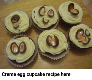 creme egg cakes ad